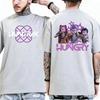 KPop Demon Hunters Officially Authorizes Netflix Animated Movie Summer 2026 Mens Womens Luxurious Cotton Oversized Tshirts
