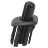 Black Car Door Lock Pin Trim, Door Lock Knob Cover Trim, Compatible with 550i 550iX 535i 535iX 528i 528iX M5 5, Enhance Interior Appearance