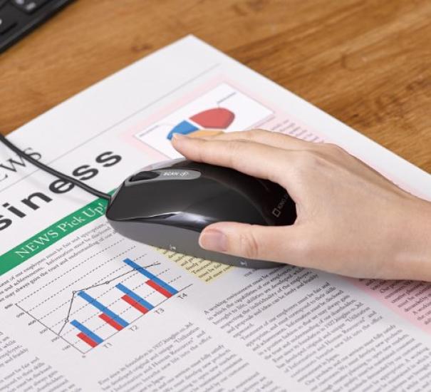 King Jim Scanner Mouse Type MSC20 Black