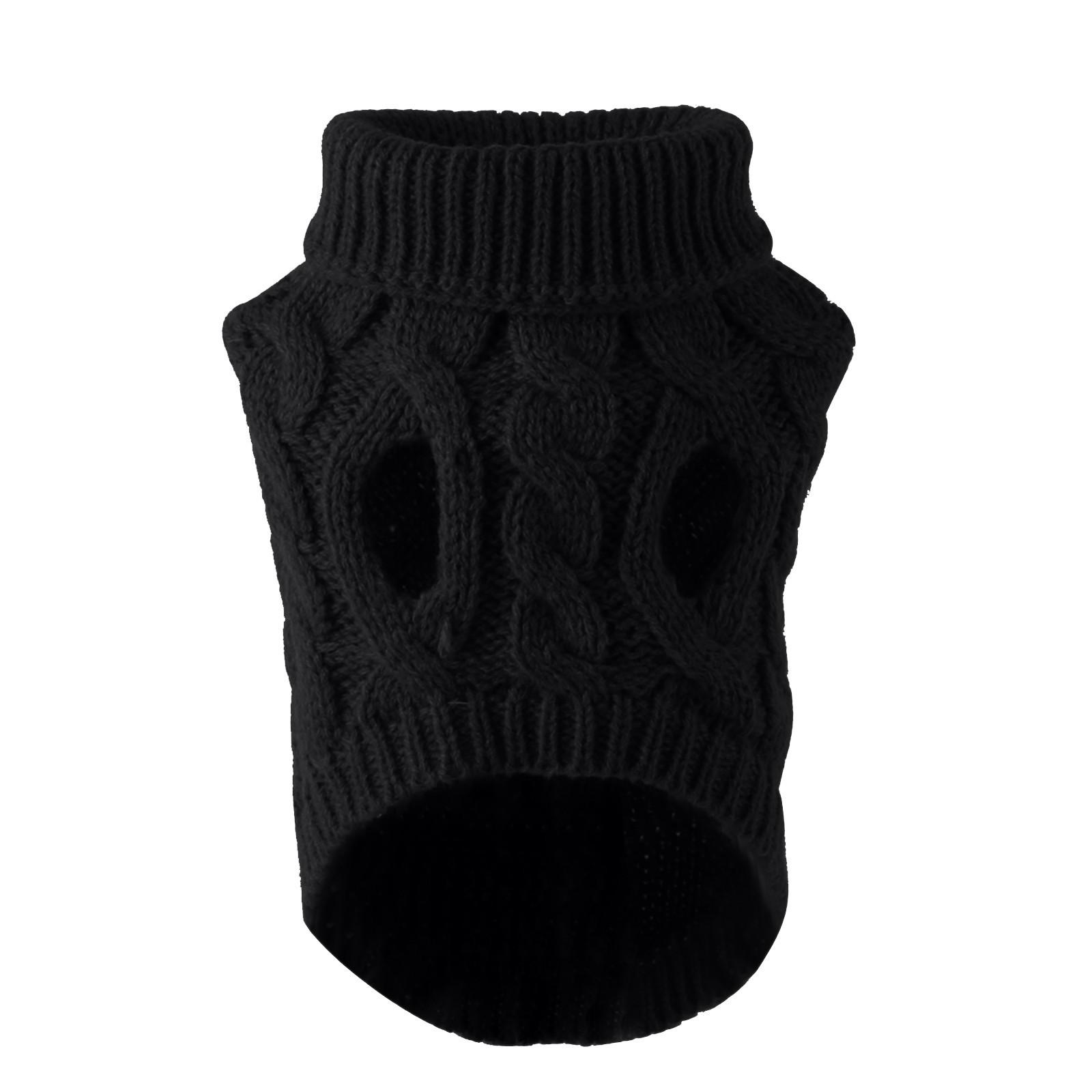 

Новая зимняя одежда Свитер для питомца Вязание для собак малого и среднего размера L