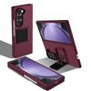KEYSION Custodia di lusso Live Stand per Samsung Galaxy Z Fold 6 5 5G PC antiurto Cover posteriore per telefono per Samsung Galaxy Z Fold 5 6 5G