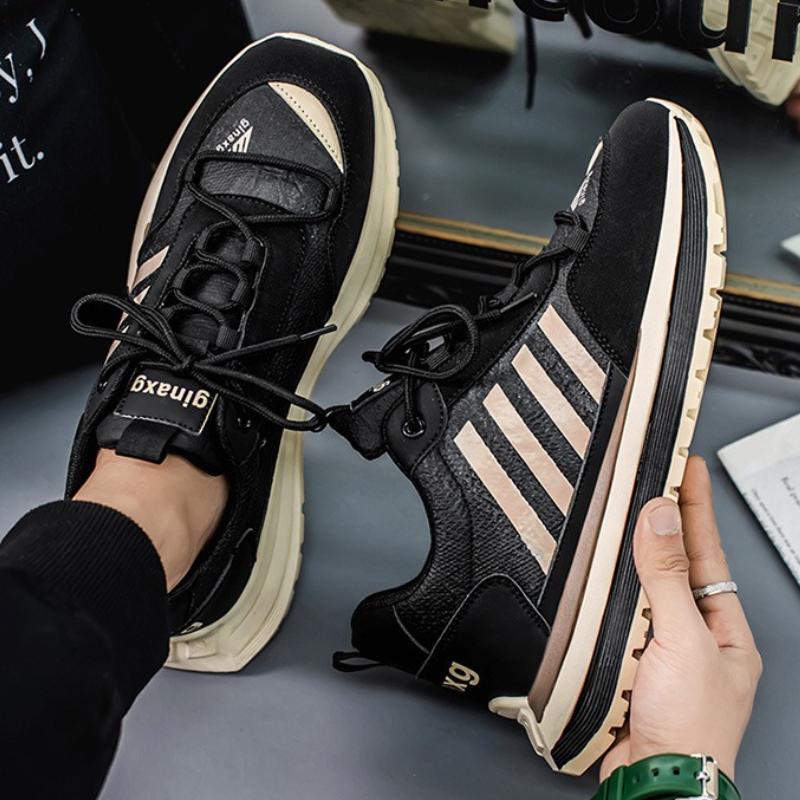High Quality Men's Casual Sneakers Fashion Teenagers Soft Sole Platform Shoes Outdoor Fashion All-match Running Shoes Tenis 2025