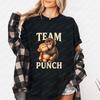 Baby Punch Monkey Printed Top with A Trendy Original Streetwear Design Suitable for Both Unisex and WoUnisex Large Size Tshirt