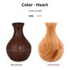 200ML Wood Grain Essential Oil Diffuser Air Humidifier USB 7 Color Light Spray Aromatherapy Humidificador for Home Office Car