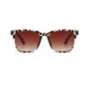Retro  Classic Vintage Square Sunglasses Women Oversized Sunglasses Women Men Retro Leopard Luxury Sun Glasses UV400