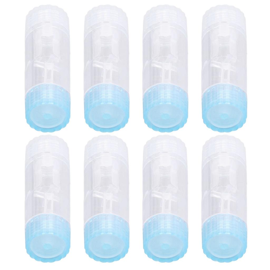 12PCS Contact Lens Case Transparent Portable ABS Contact Lens Box for Teen Travel Outdoor Daily Use