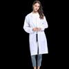 Yuzhuxun Hoodless Striped Dust-free White Lab Coat