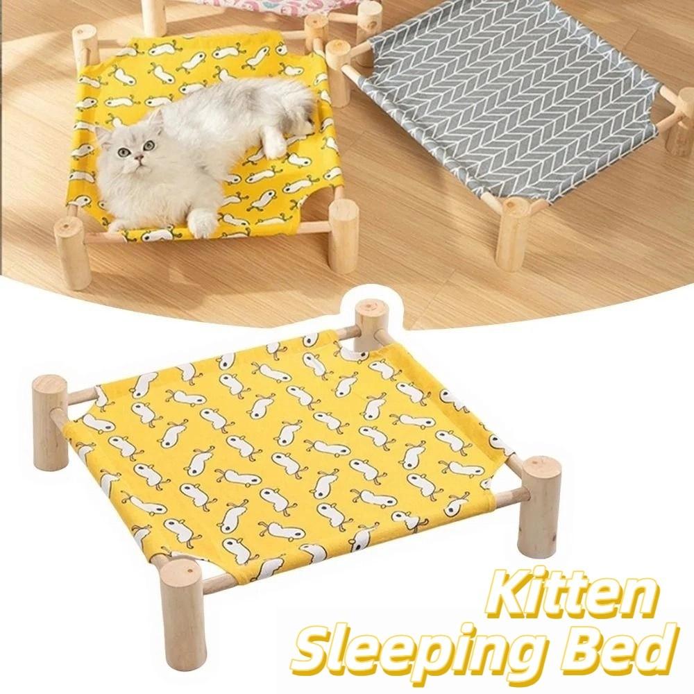Sturdy Pet Camp Bed Detachable Cat Hammock Bed Comfortable Cat Bed  Living Space