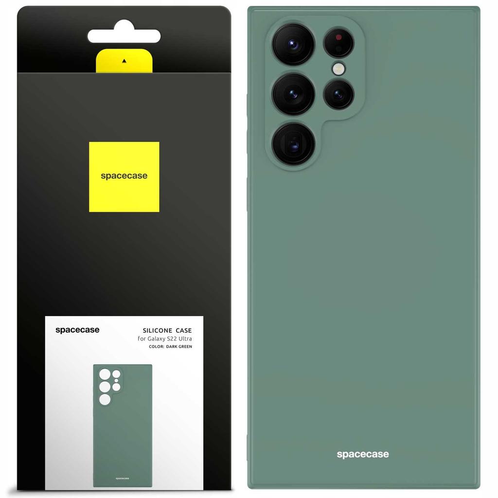 Sc Silicone Case Galaxy S22 Ultra Dark Green