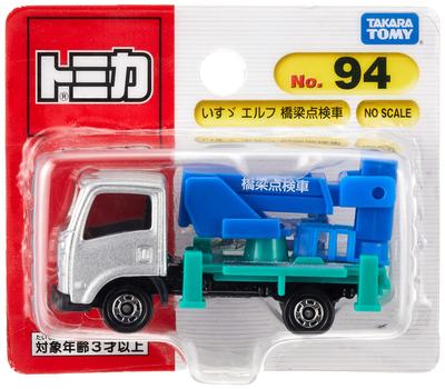 TAKARA TOMY 94 Isuzu Elf Brückeninspektionsfahrzeug Miniaturauto Spielzeug für 3+ Jahre Blisterverpackung Spielzeugsicherheitsnormen Zertifiziert ST-Zeichen TOMICA