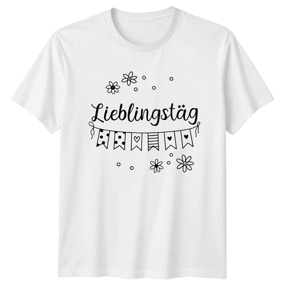 Lieblingstag Unisexs TShirt GerUnisex Positivity Birthday Gift For Her S