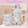 Cartoon Eichhörnchen und Elefant Plüschtier mit Eichhörnchen und Elefant Zeichentrickfiguren für Kinder Geburtstagsgeschenk