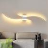 LED Wall Sconce - NETTLIFE - 100 Cm - 14W - 3000K (White Hot) - Modern Wavy Design
