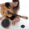 Guitar Soundhole Cover, Screeching Halt Sound Hole Rubber Feedback Eliminator Buster Classical Guitar Dust Cover Block Buffer Protector Accessories