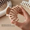 4PCS soft hairpin shark clip hairpin soft anti-collision protection rear head clip hair anti-drop durable grab clip