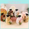 Capybara Plush Toy Soft Short Plush Stuffed With Pp Cotton Fill Graduation Gift
