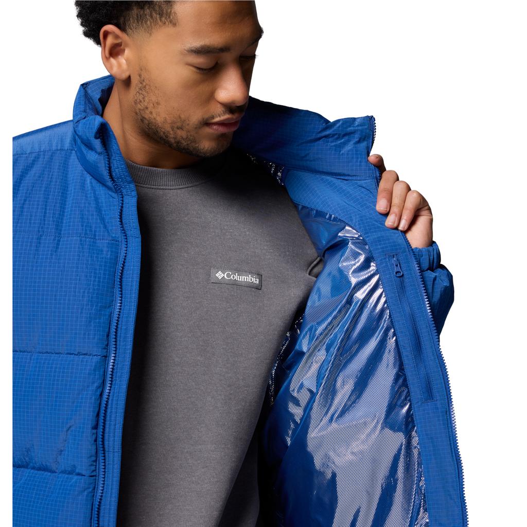 Columbia Pike Lake Novelty Jacket, Mens blue Jacket