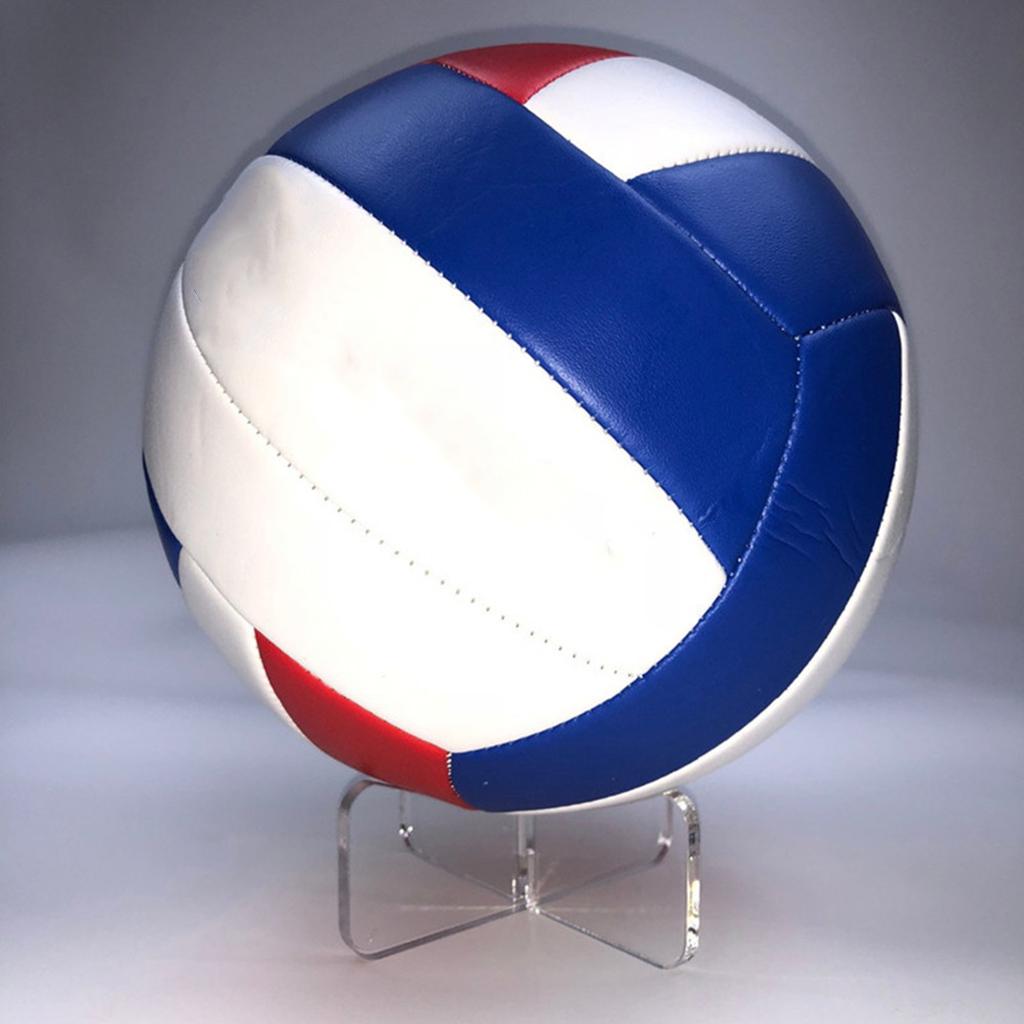 Acrylic Basketball Stand Holder Display Gift for Football Volleyball