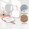 Extra Large HD Multifunctional Hanging Handheld Makeup Mirror for Bedroom and Salon