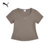 Damen Slim Fit T-Shirt mit kurzen Ärmeln