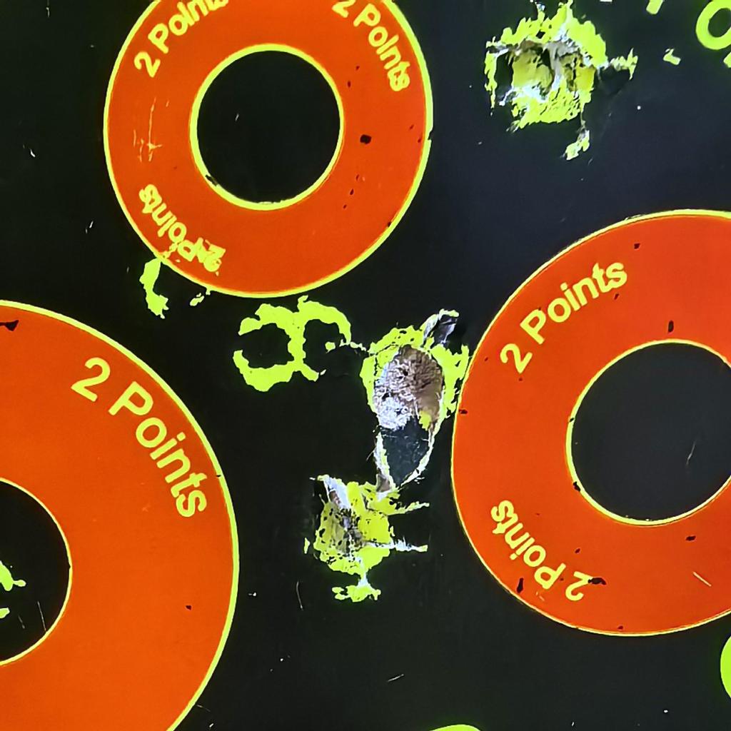 4" Fluorescent Blossom Compound Bow Target Paper for Competition Practice