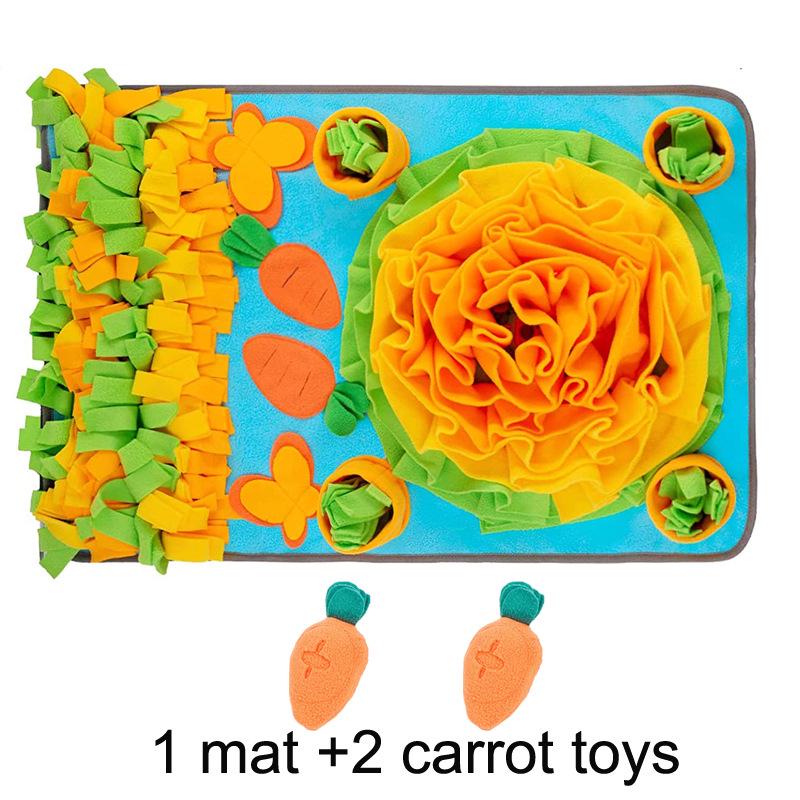 Čichací podložka pro domácího mazlíčka: Energeticky náročná krmná podložka pro výcvik štěňat, posílení inteligence a cvičení pozornosti