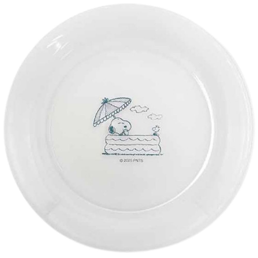 

Marimo Craft Snoopy Chill Life Series Glass x Plate, 180 H20mm, SPMS-143