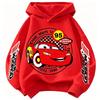 2026 Car Fun Printed McQueen Kids Boys Girls Hooded Sweatshirt Fall Winter Casual Fashion Student Hoodie