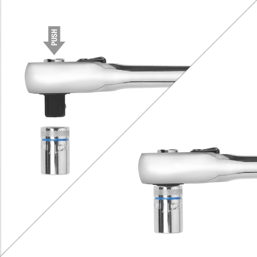 WORKPRO 164-Piece Socket Wrench Set, Inch Tool Set, Includes Ratchet Wrench for Harley, Automotive, and Motorcycle Repair and Maintenance