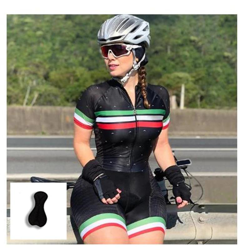Vlastný priedušný profesionálny cyklistický trisuit Outdoorové športové oblečenie Triatlonová kombinéza Závodný oblek Pro tím Dámsky cyklistický oblek