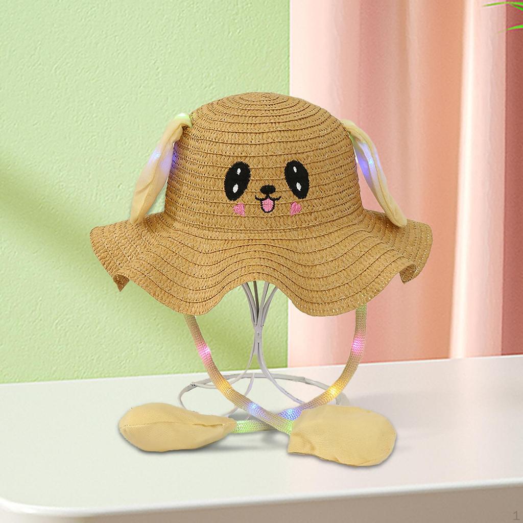 Children's Hat with Light And Moving Ears for Outdoor Activities
