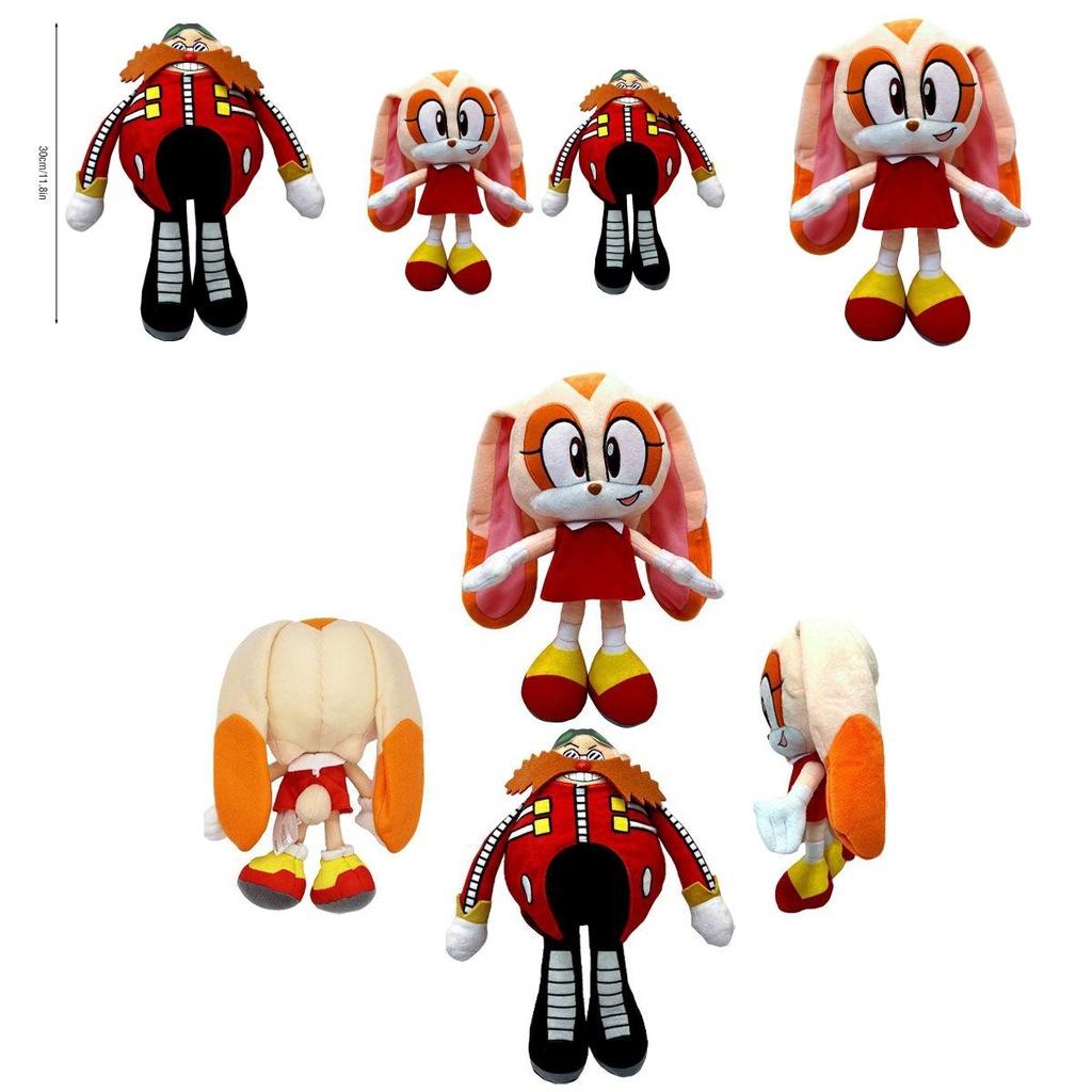 Sonic The Hedgehog Plüschtier Entzückende Stoffpuppe Ideales Weihnachtsgeschenk für Kinder