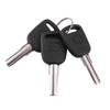 Foldable Three Direction Vehicle Car Lock Top Mount Steering Wheel Lock Anti Theft Security Airbag Lock With Keys