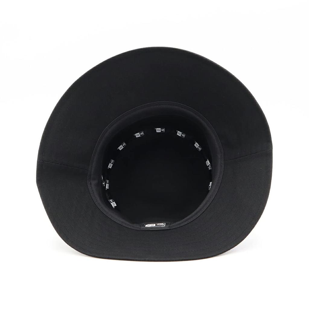 New Era Bucket 03 Black and White Hat 13108958 (Black/S/Men's)