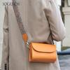 JOGUJOS women's leather messenger bag niche design vegetable tanned leather casual versatile shoulder messenger bag