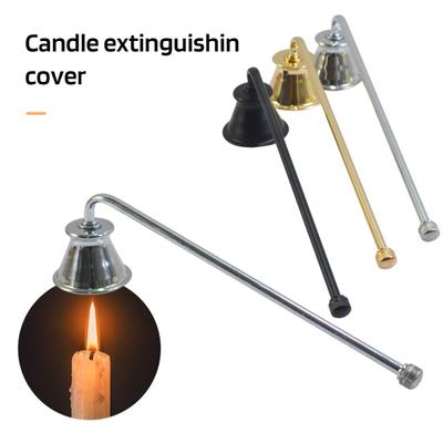 Candle Extinguisher Stainless Steel Trumpet Shape Extinguishing Tool American-style Elegant Rust-proof Wick Cover for Putting Out Candle Flame