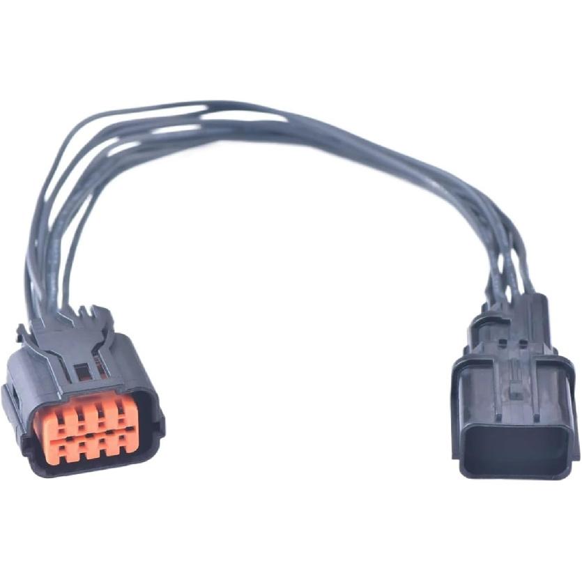 8 Pin HP285-08021 Auto Waterproof 8 Pin Female To 8 Pin Male Pigtail Connector Socket HP281-08020 HP291-08100(Female to male) 1 pcs