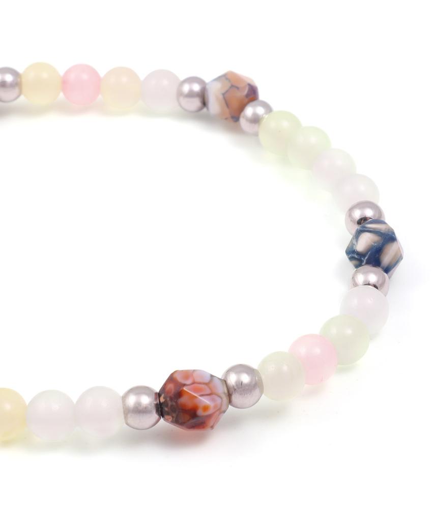 Polalita Natural Color Mix Bracelet (Plt-Br-075_Yl)