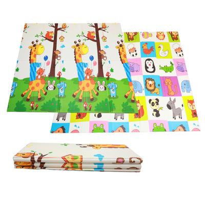 Folding Mat 200x180x1cm - Animals/ Giraffe