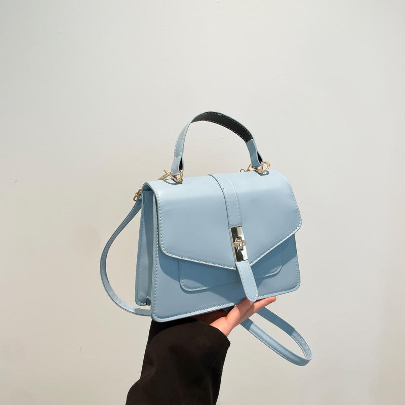 Leisure large capacity 2025 summer new lady trend simple single shoulder oblique span mobile phone small square bag women