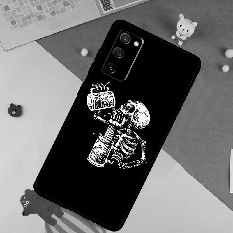 Beer Cup Soft Case For Samsung Galaxy S24 Ultra S9 S10 S20 S22 S21 Plus S23 FE S25 Ultra Funda Cover