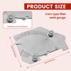 Cam Type Fillet Weld Gauge Public and English Scale Lines Polished Stainless Steel Is Easy To Read for Boiler Bridge Measurement