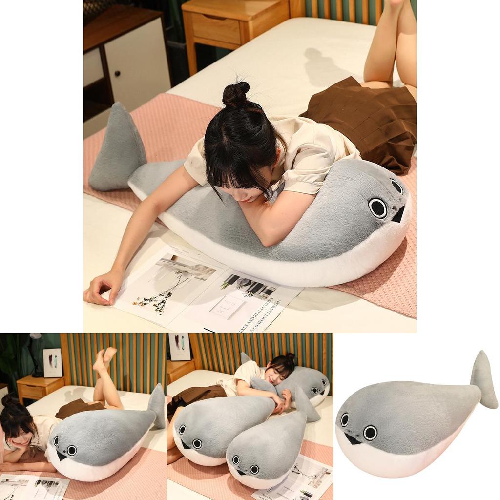 Cute Sakaban Fish Stuffed Plush Toy Long Body Hugging Pillow Perfect For Relaxation