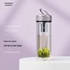 Wanxiang Double-Walled Glass Travel Bottle