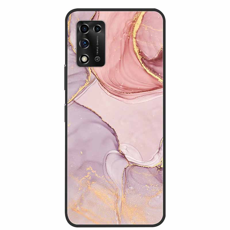 For ZTE Libero 5G III Case Silicone Soft TPU Marble Funda Cases For ZTE Libero 5G III A202ZT Cover Painted Coque Libero5G III