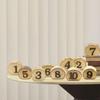 Andoer Wedding Table Number, 1-10 Wooden Table Number Rustic Party Wedding Decoration Number Blocks Professional Table Numbers For Wedding Reception