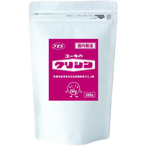 Yuki's Glycine 300g, Yuki Glycine Amino Acid, Purely Made In Japan, Powder, Includes Spoon