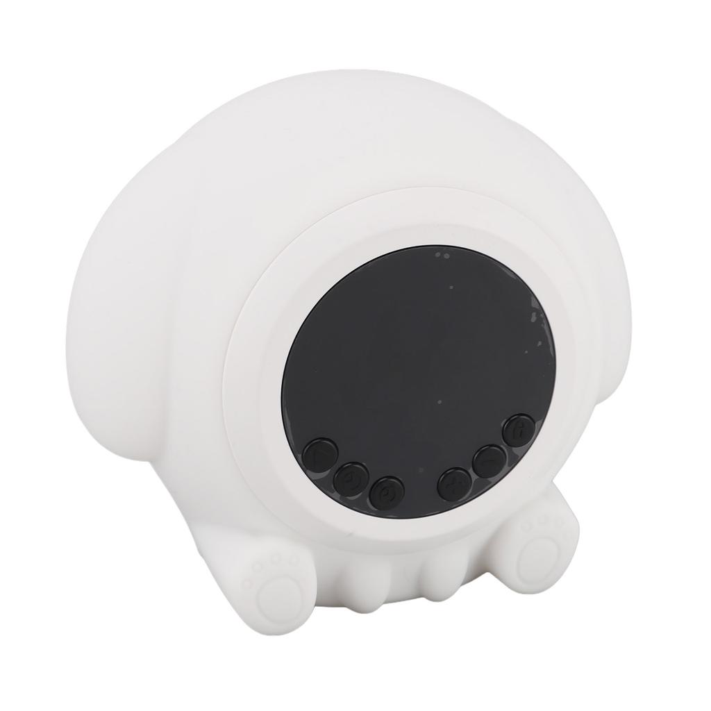 White Noise Machine Alarm Clock 7 Sound 17 Level Volume Control Digital BT Alarm Clock with Night