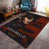 Creepy Doll Haunts Scream Fest carpet Suitable for all seasons Home Decor Dormitory decoration Bathroom mat Christmas gifts
