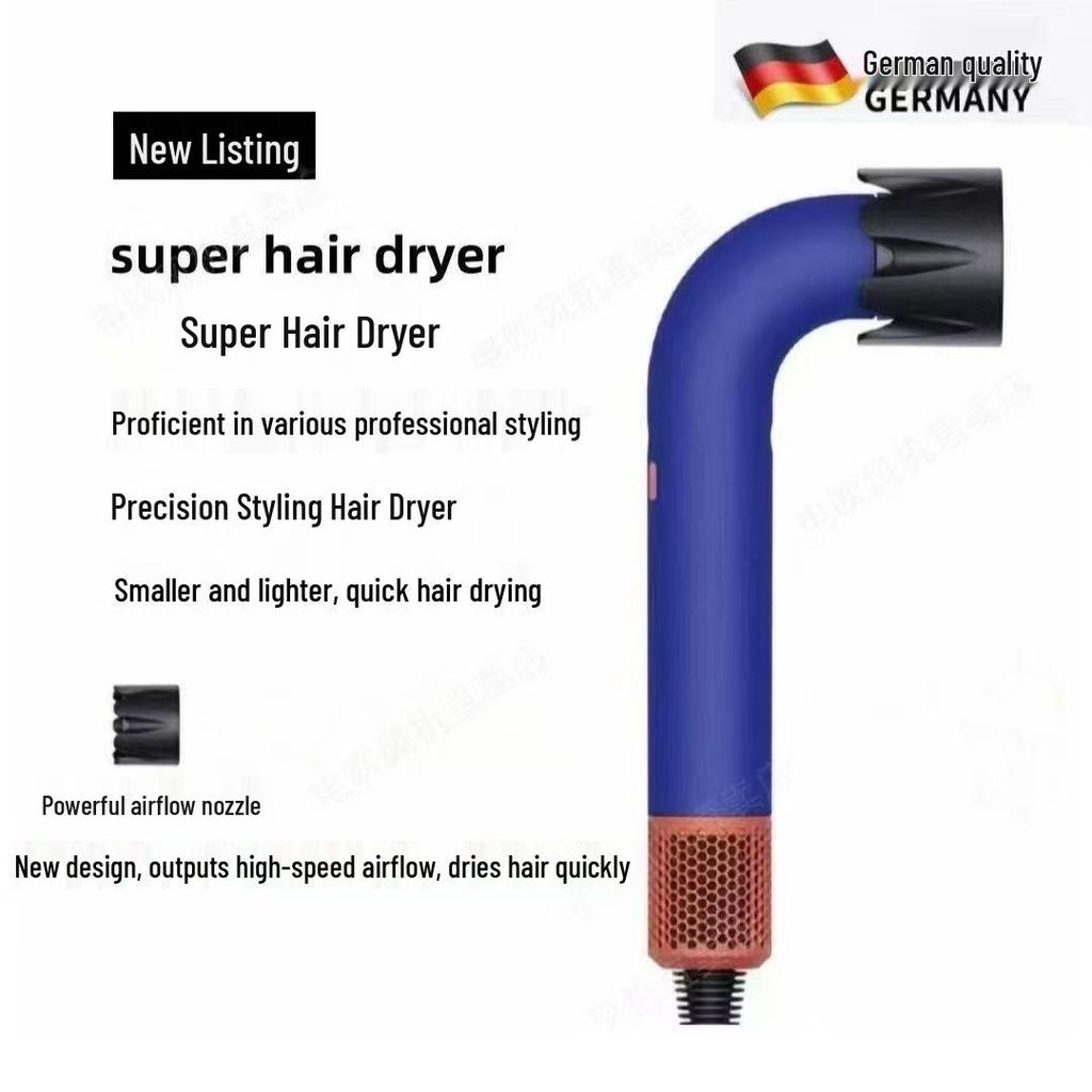 HD18 Bending Pipe High-Speed Hair Dryer: Compact Salon & Home Use
